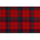 House of Edgar Heavy Weight Nevis Tartan - Robertson Red Modern